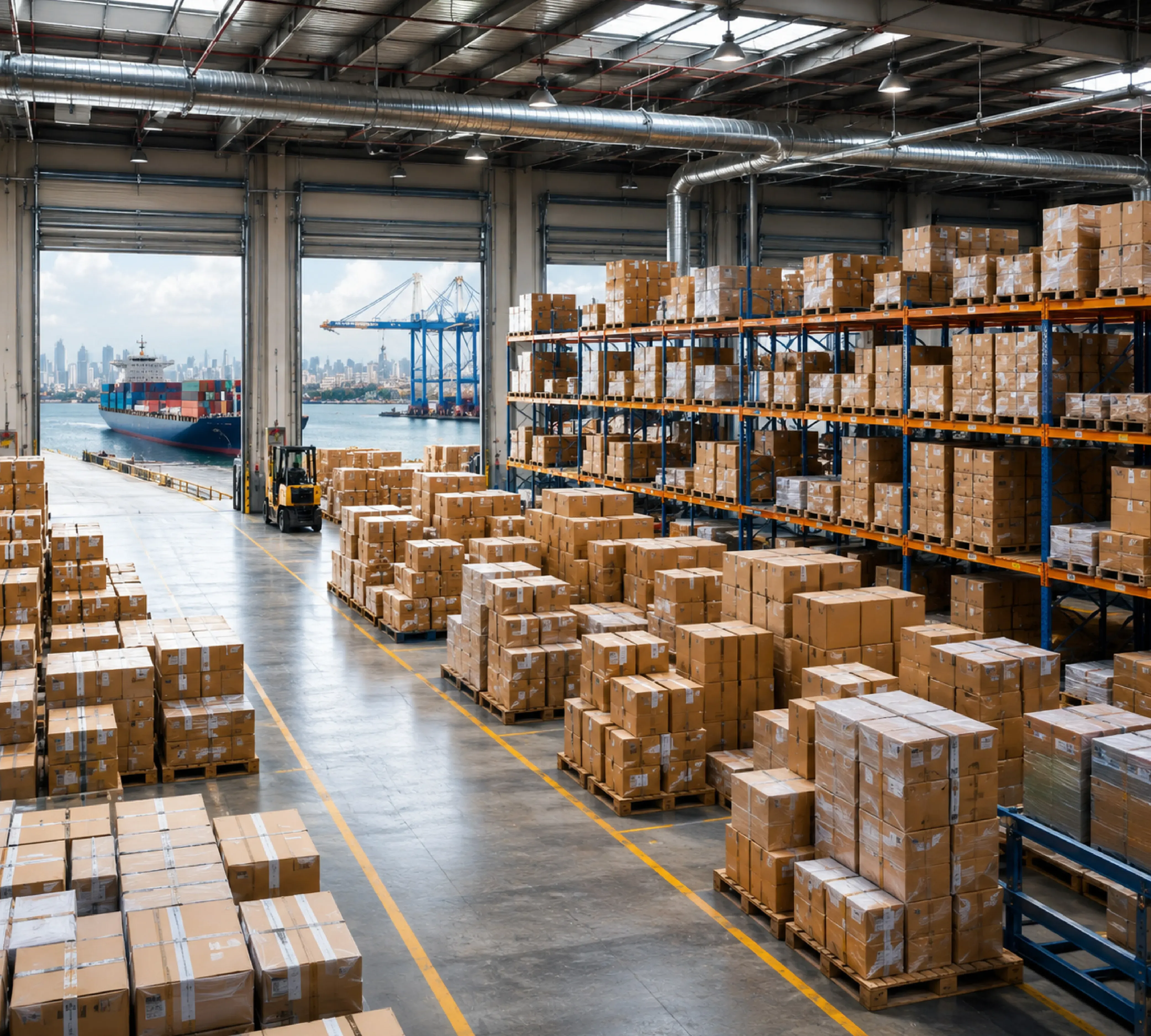 Ocean Freight in Saudi Arabia container handling at port