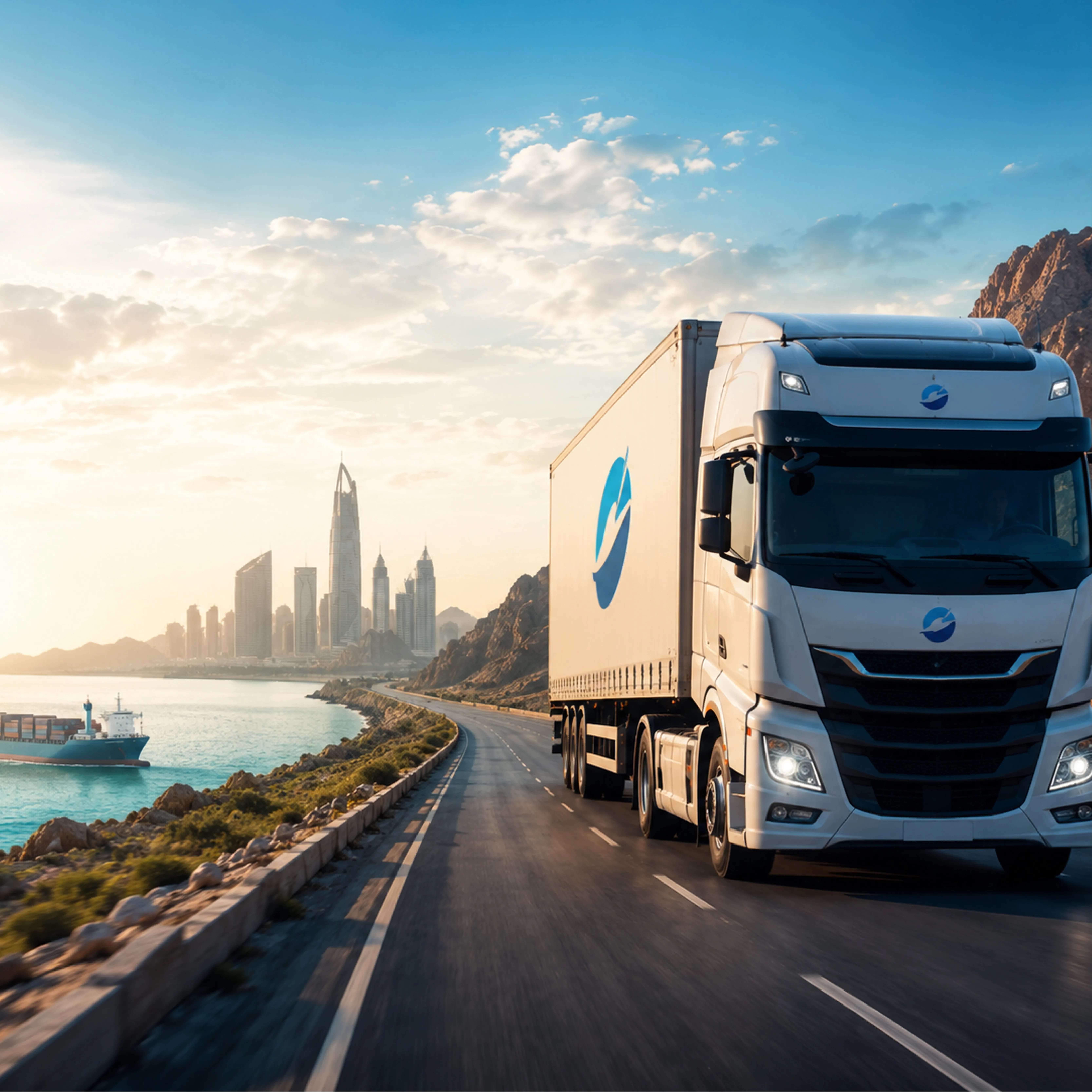 Cross Border Trucking Saudi Arabia service